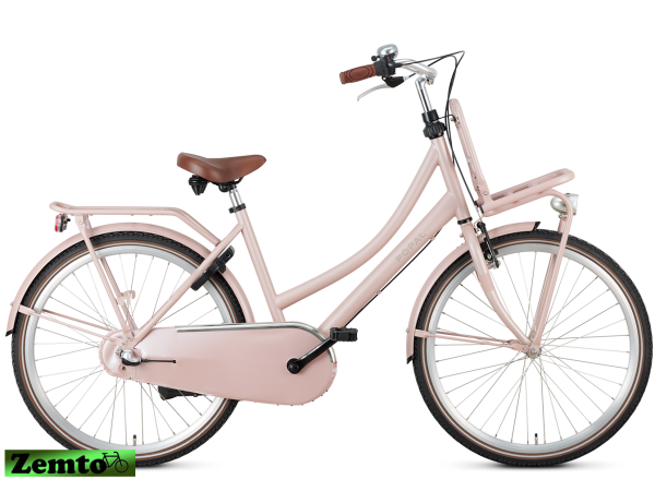 Damen Hollandrad Daily Dutch 26 Zoll 3 Gang Lachs-Farbig